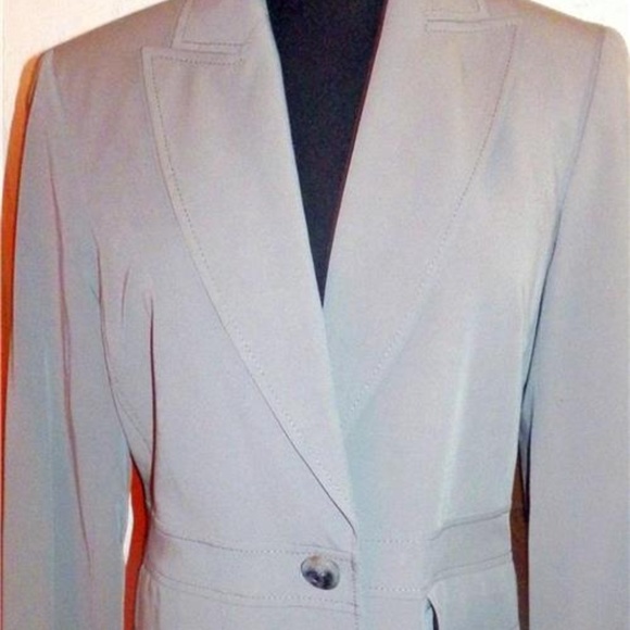 Ann Taylor Light Olive Green Seasonal Pant Suit S - Picture 2 of 6